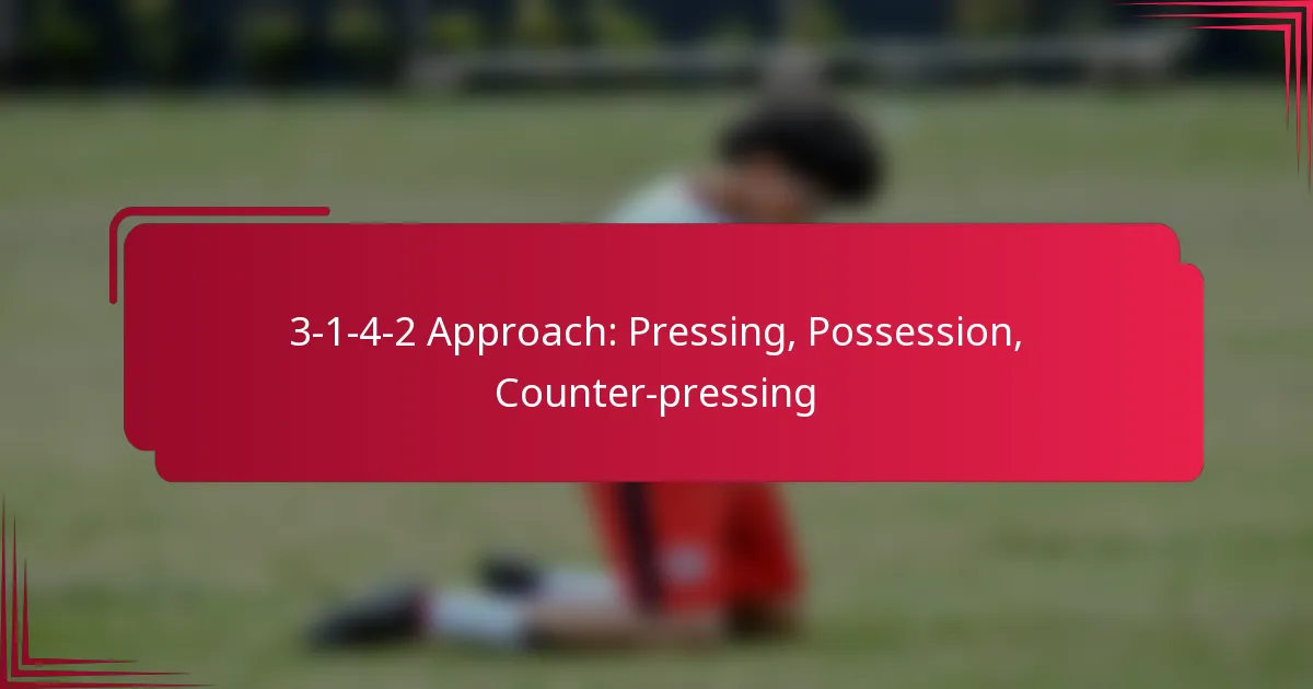 Read more about the article 3-1-4-2 Approach: Pressing, Possession, Counter-pressing