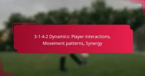 Read more about the article 3-1-4-2 Dynamics: Player interactions, Movement patterns, Synergy