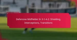 Read more about the article Defensive Midfielder In 3-1-4-2: Shielding, Interceptions, Transitions