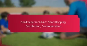Read more about the article Goalkeeper in 3-1-4-2: Shot-Stopping, Distribution, Communication