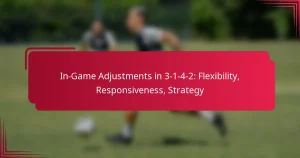 Read more about the article In-Game Adjustments in 3-1-4-2: Flexibility, Responsiveness, Strategy