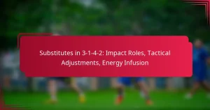 Read more about the article Substitutes in 3-1-4-2: Impact Roles, Tactical Adjustments, Energy Infusion