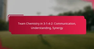 Read more about the article Team Chemistry in 3-1-4-2: Communication, Understanding, Synergy