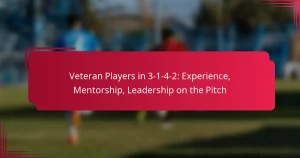 Read more about the article Veteran Players in 3-1-4-2: Experience, Mentorship, Leadership on the Pitch