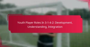 Read more about the article Youth Player Roles In 3-1-4-2: Development, Understanding, Integration